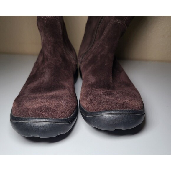 Timberland Smartwool Collab Waterproof Winter Brown Leather Boots Women's Size 7 - Picture 7 of 12